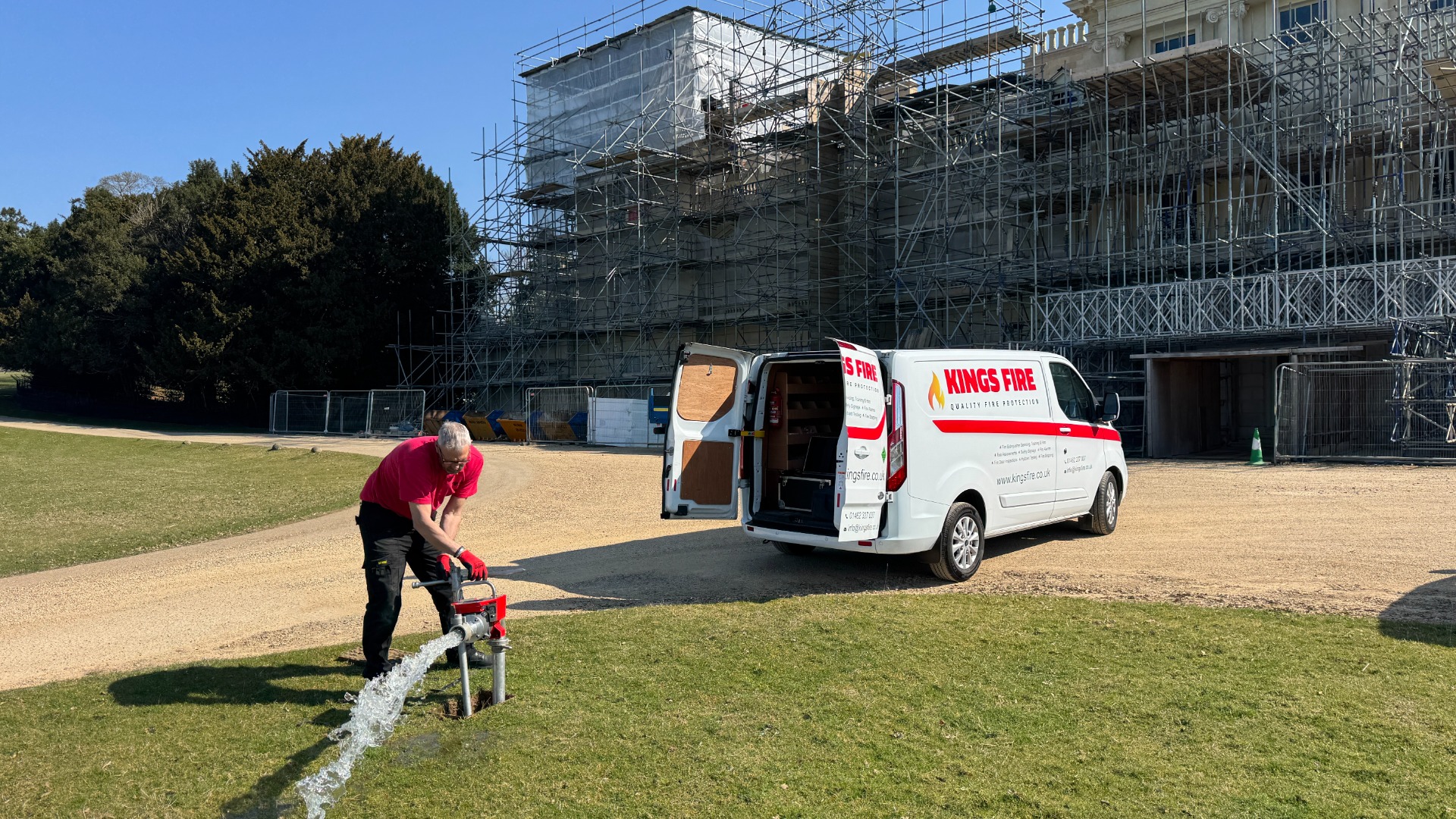 Fire hydrant testing in Bedfordshire by Kings Fire