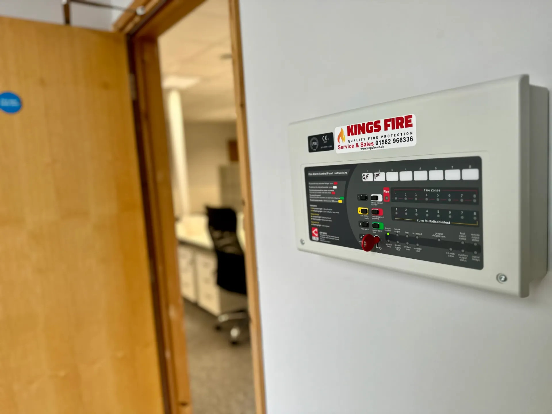 Fire alarm servicing in London to BS5839 by Kings Fire Ltd