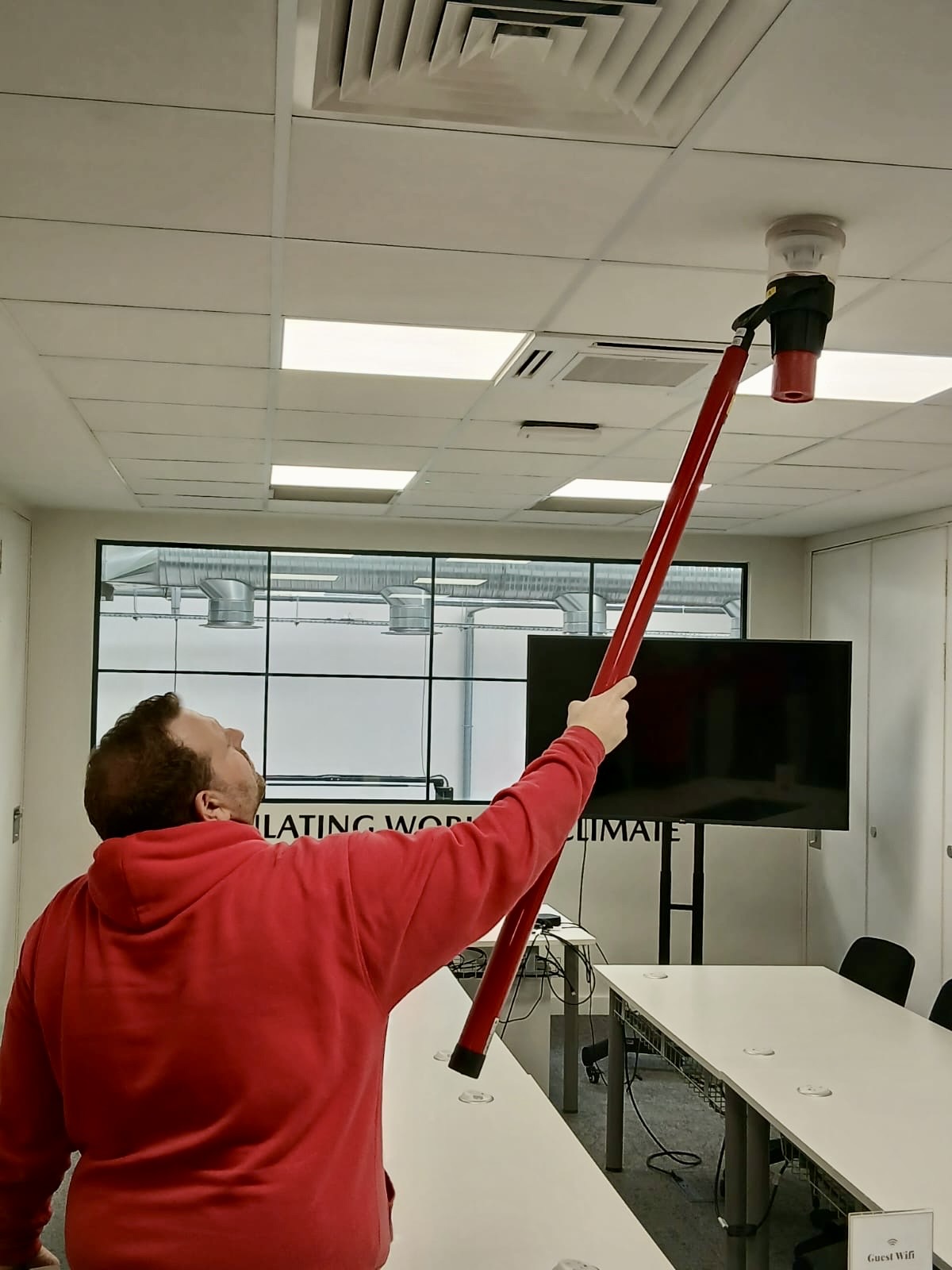 Fire Alarm System Smoke Detector Test in Bedfordshire