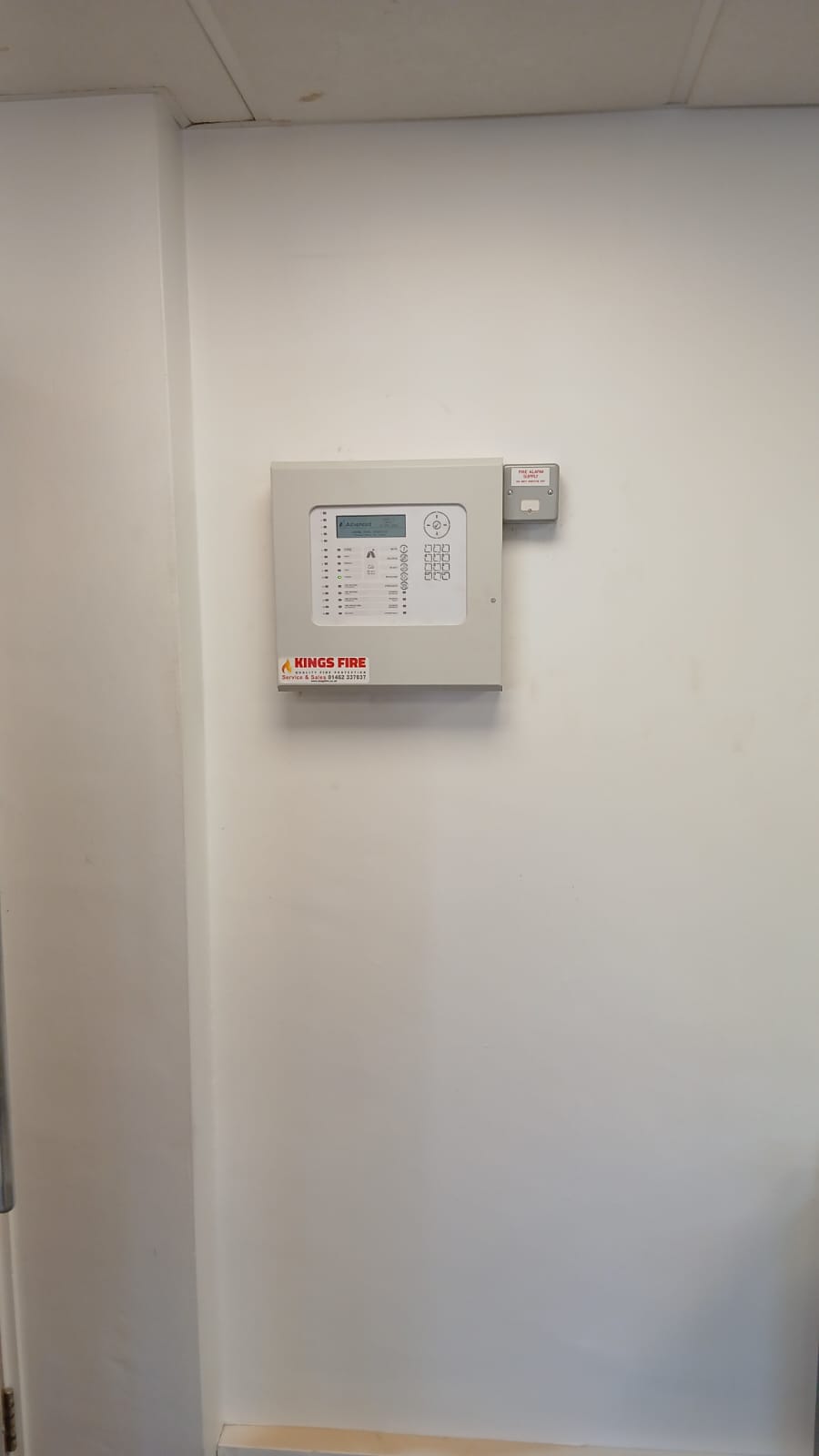 Fire alarm replacement by Kings Fire Ltd