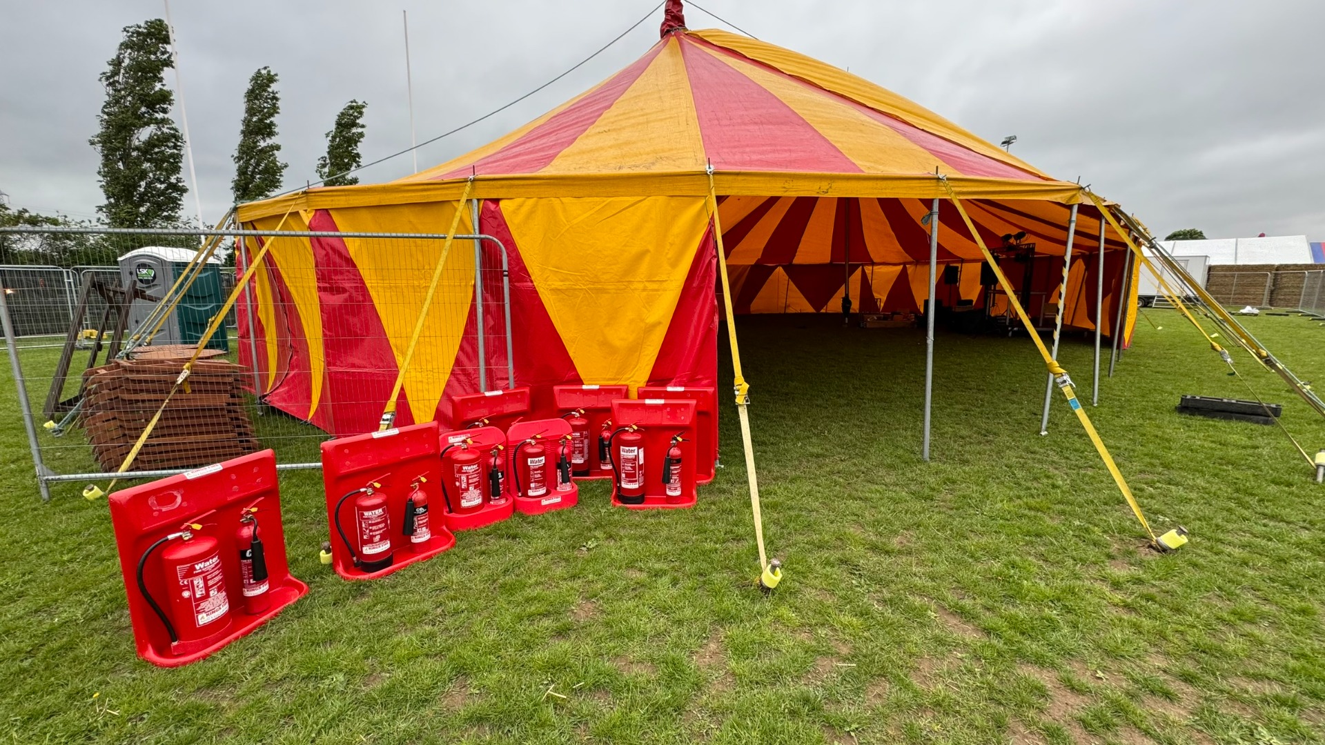 Fire extinguisher hire for events in Buckinghamshire