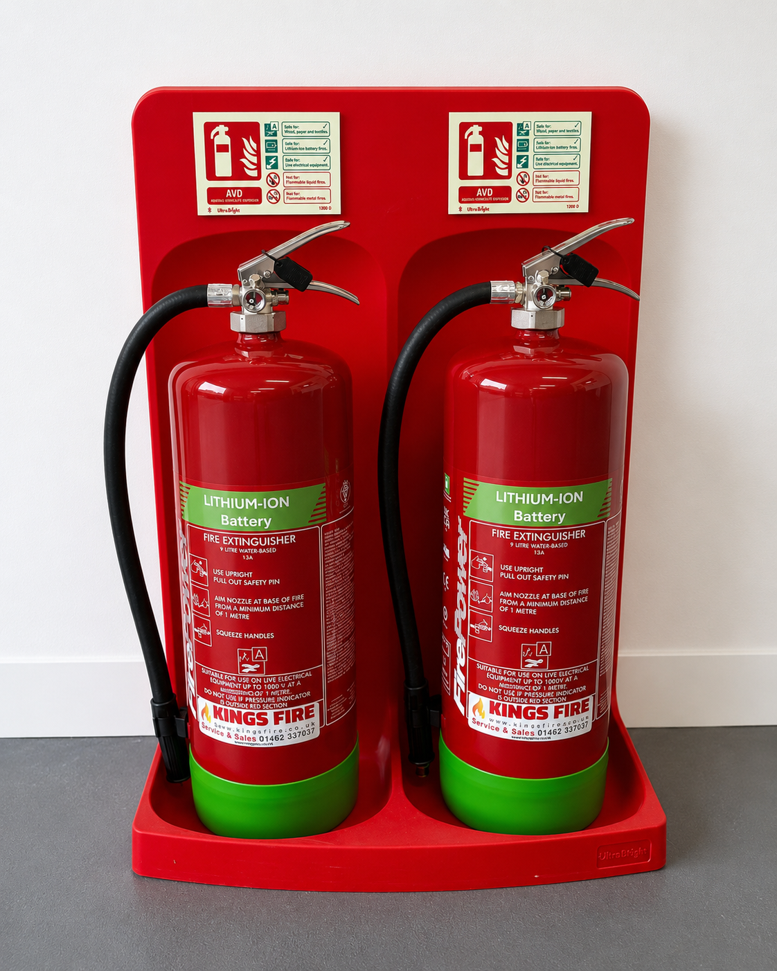 Specialist lithium-ion battery fire extinguishers for Class L risks