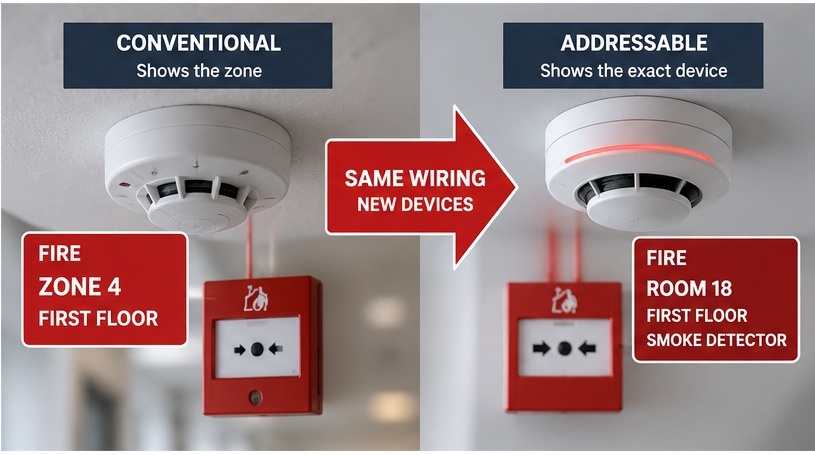 Upgrade A Fire Alarm Without Rewiring Kings Fire Upgrade A Fire Alarm Without Rewiring Kings Fire